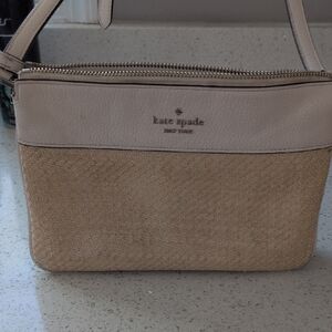 Kate Spade Beige and Tan Women's Crossbody Bag No Call Outs